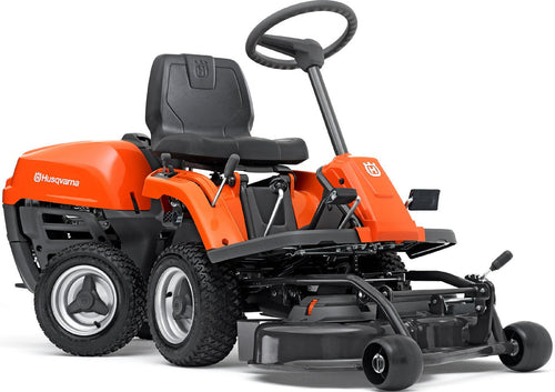 Husqvarna R 112C frontmaaier met Combi 85 maaidek