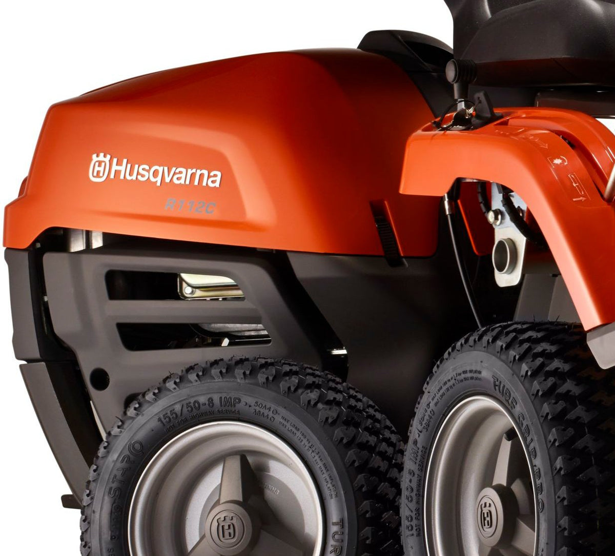 Husqvarna R 112C frontmaaier met Combi 85 maaidek – afbeelding 4