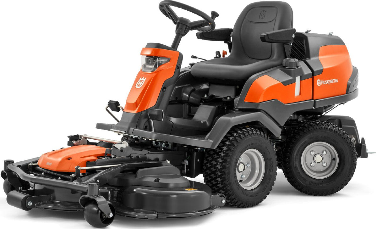 Husqvarna R 418TsX AWD professionele frontmaaier – basismachine zonder maaidek – afbeelding 2