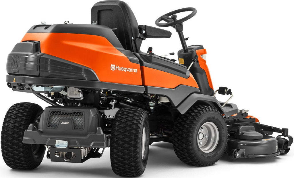 Husqvarna R 418TsX AWD professionele frontmaaier – basismachine zonder maaidek – afbeelding 4