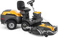 Stiga Park 500 WX 4WD frontmaaier met Combi Pro 110 Q Plus maaidek
