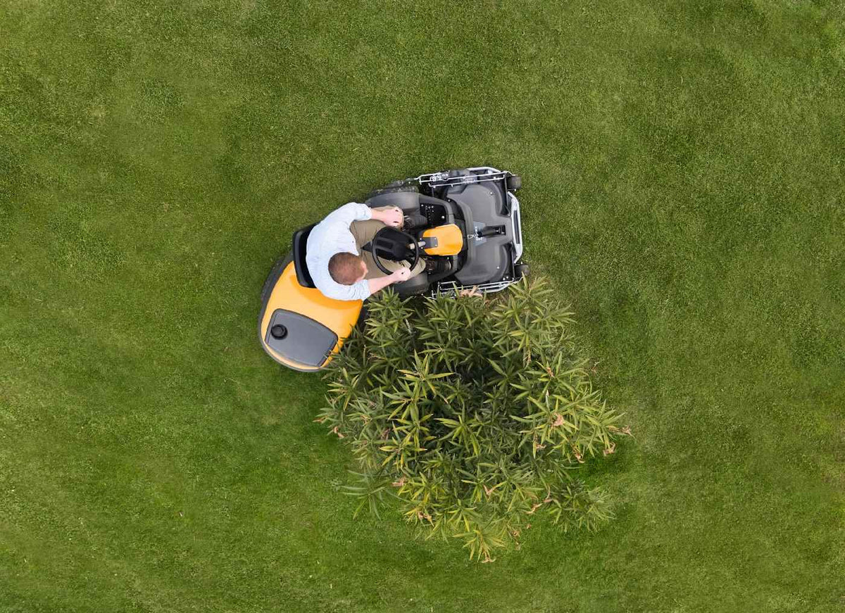 Stiga Park 500 WX 4WD frontmaaier met Combi Pro 110 Q Plus maaidek – afbeelding 18